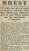 Dépêche de Brest (2 septembre 1940)