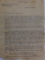 Dernière lettre de Lucien ARGOUARC'H