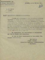 Correspondance de la Feldkommandantur au préfet, 1940-1941, associations (...)