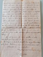 Dernière lettre de Lucien ARGOUARC'H à ses frères (P2)