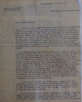 Dernière lettre de Jean Quintric (page 1)