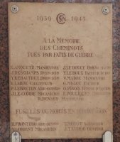 Plaque commémorative - Gare de Brest
