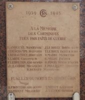 Plaque commémorative - Gare de Brest