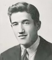 John W. Jr Summers durant sa deuxième année d'université
