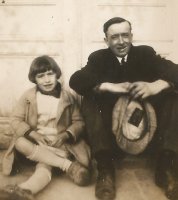 Léon Saillour et sa fille Berthe