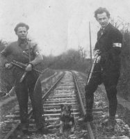 Guy Hennebaut et René Le Grill en 1944