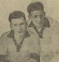 Lucien Kerouanton (à gauche) en 1933