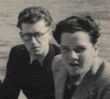 Jean Mével (gauche) et René Pellen (droite)