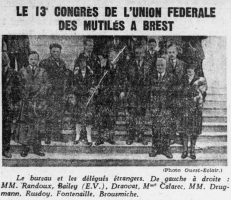 Congrès de l'U.F.M du 25 mai 1929