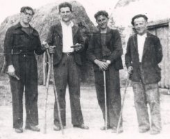 Photo des "Lapins de garenne" en 1943