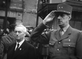 Victor Le Gorgeu et Charles de Gaulle à Rennes