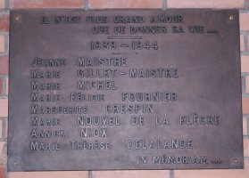 Plaque commémorative à Ker-Stears (Brest)