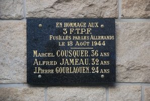 Plaque commémorative - Rue Coat ar Guéven