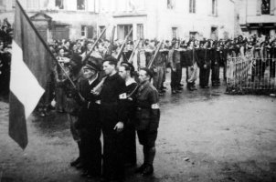 Prise d'armes du 24 septembre 1944 à Lesneven