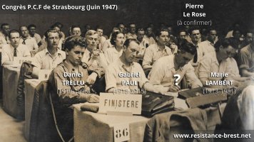 Congrès du P.C.F à Strasbourg en 1947
